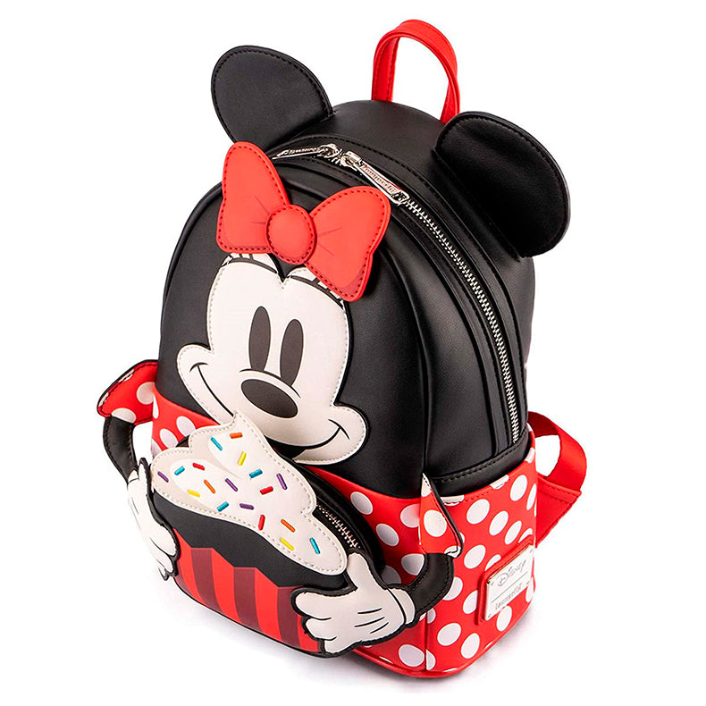 Bolsa Mochila de Costas Minnie Cupcake Loungefly Original Disney