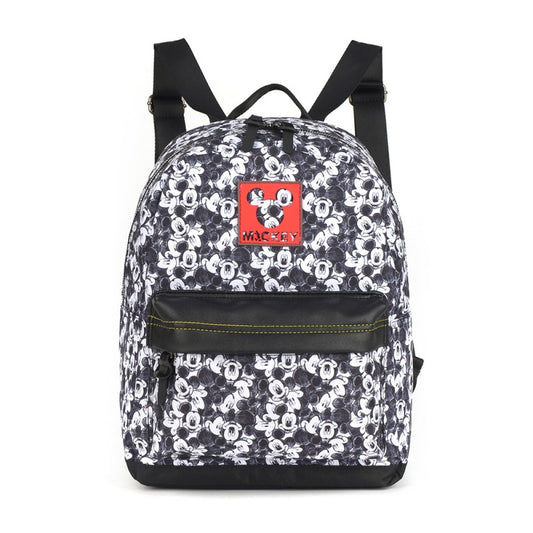 Bolsa Mochila Mickey Sketch Preto Disney