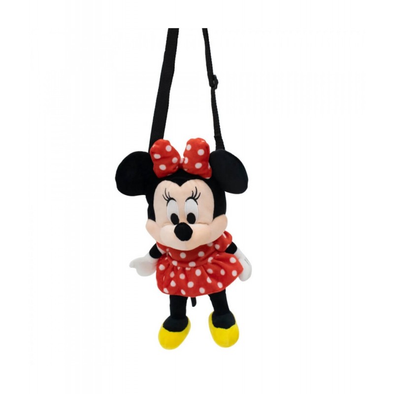 Bolsa Pelúcia Minnie Mouse Disney 23 cm