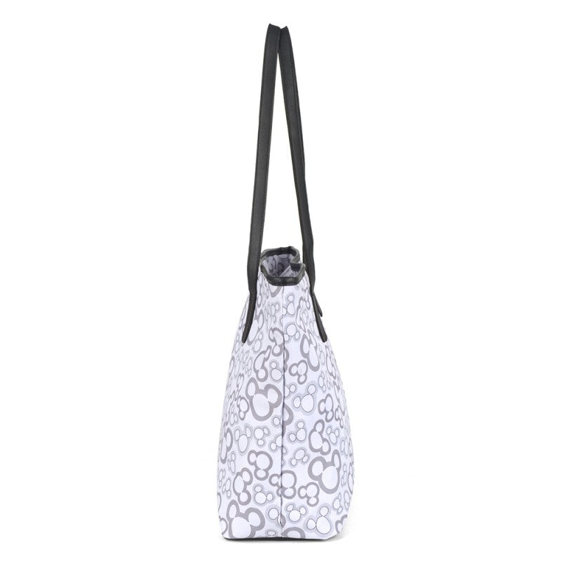 Bolso tote blanco con cabeza de Mickey de Disney
