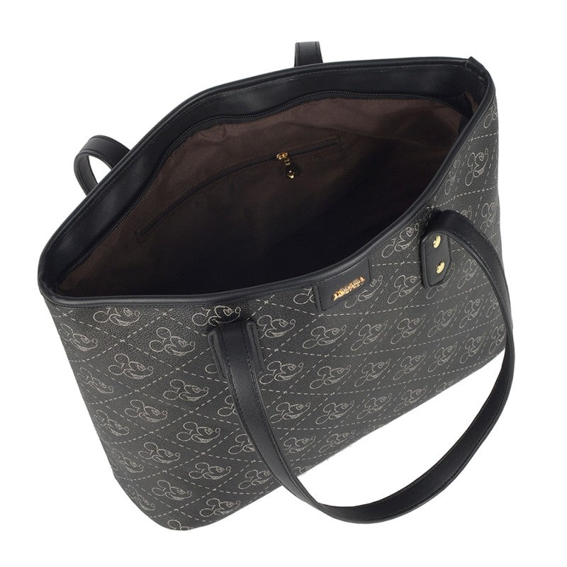Tote bag Mickey Monogram Preto Disney