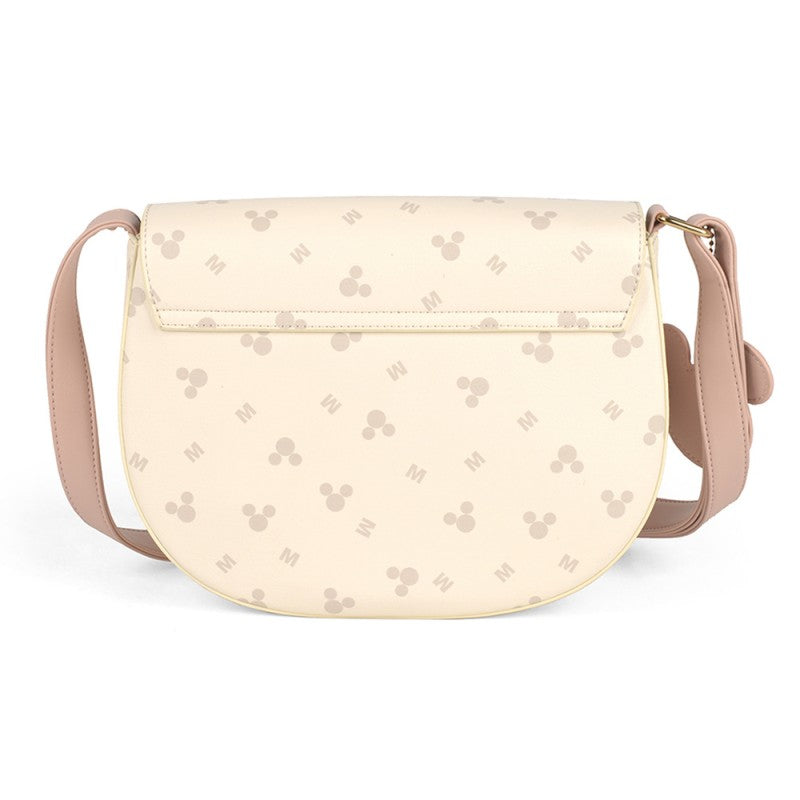 Bandolera De Mujer Mickey Heads Beis Disney