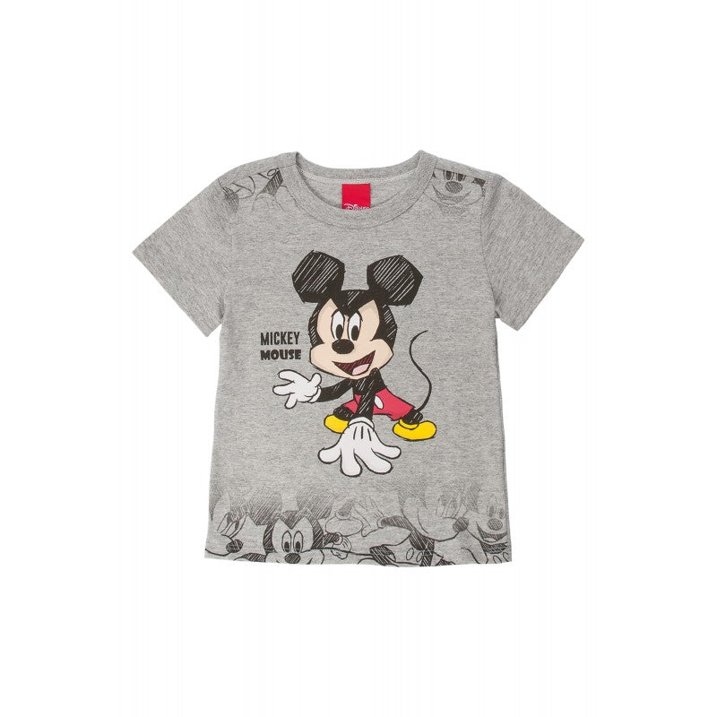 Camiseta Infantil Mickey Cartoon Disney