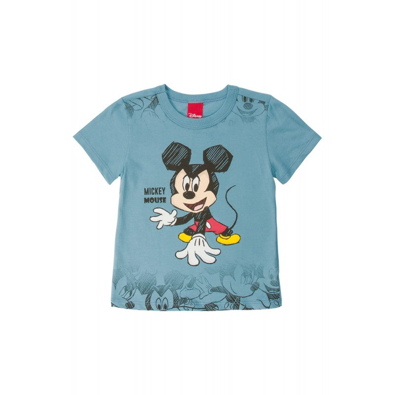 Camiseta Infantil Mickey Cartoon Disney