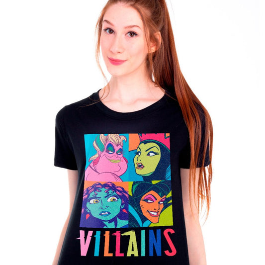 Camiseta Vilãs Clássicos Disney