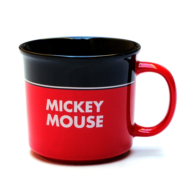 Taza 350mL Mickey Classic Rojo y Negro