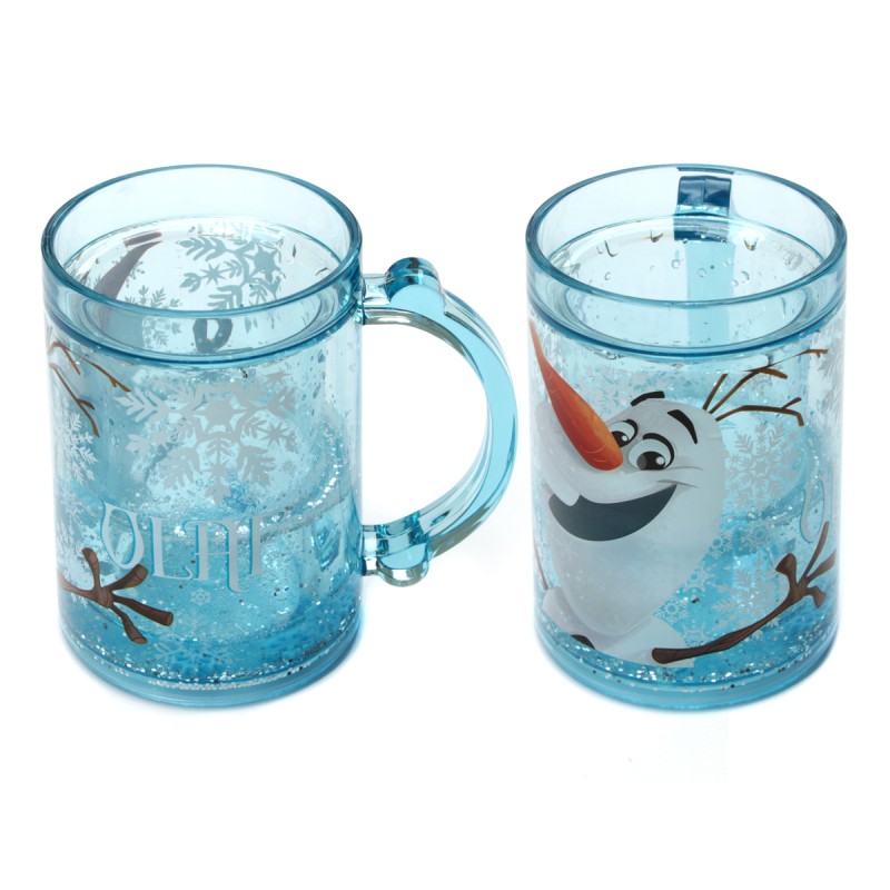 Caneca Infantil Dupla Camada com Gel Olaf Frozen 220mL