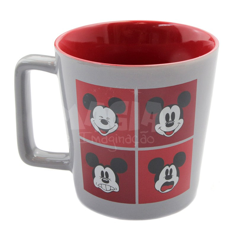 Caneca Mickey Mouse Carinhas 400mL