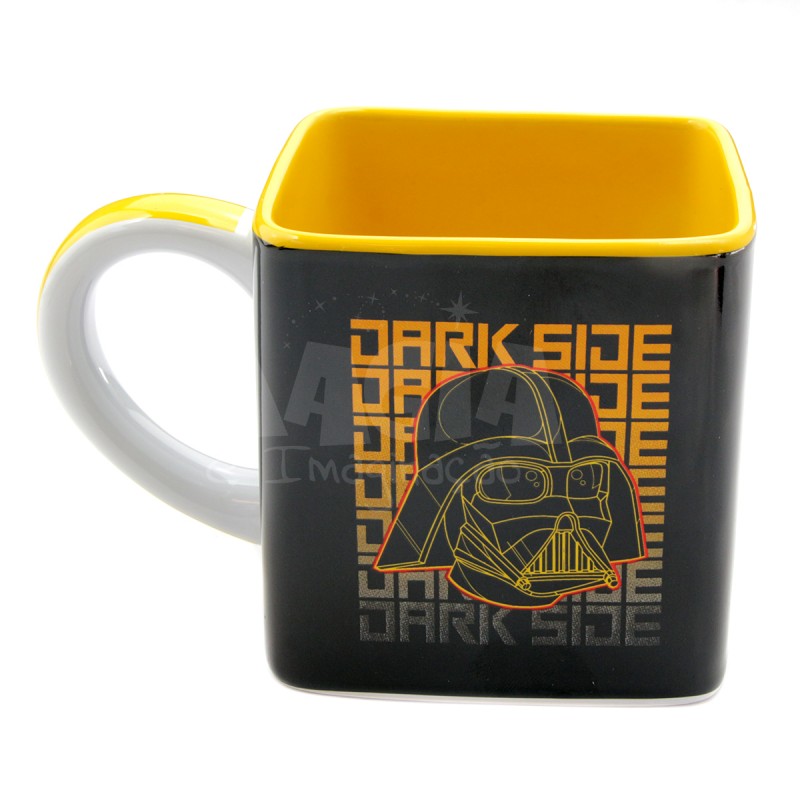 Caneca Quadrada Dark Side Star Wars 300mL