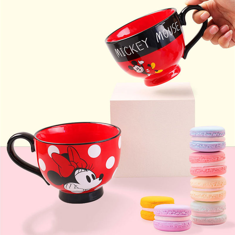 Caneca Mickey Minnie Breakfast 450ml Original Disney