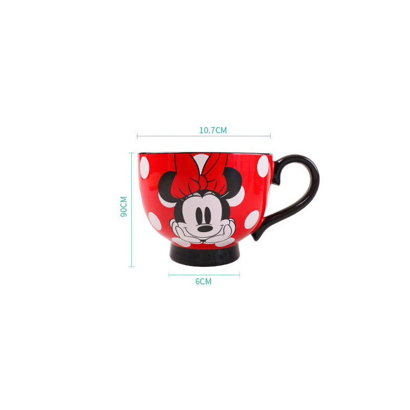 Caneca Mickey Minnie Breakfast 450ml Original Disney