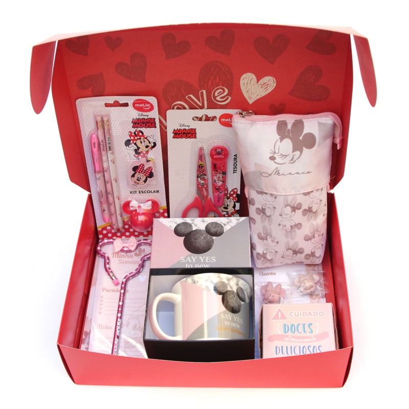 Viaje a Caixa Minnie Stationary Lovers c/ Planner M