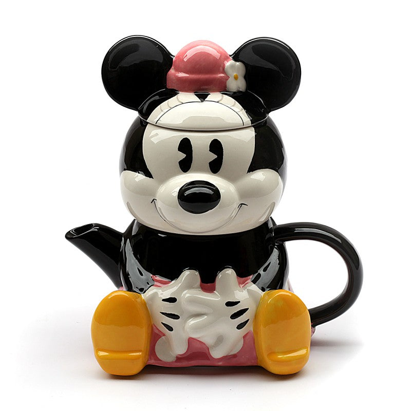 Hervidor 3D y Taza Con Tapa Minnie Mouse 720ml