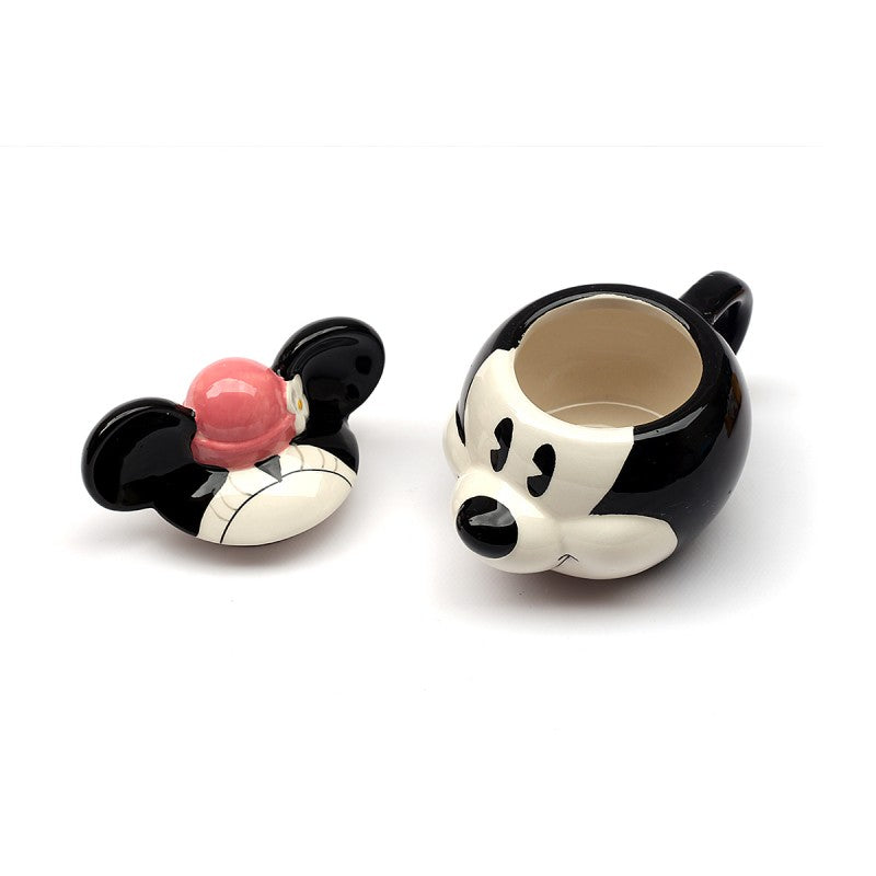 Chaleira e Caneca 3D C/ Tampa Minnie Mouse 720ml