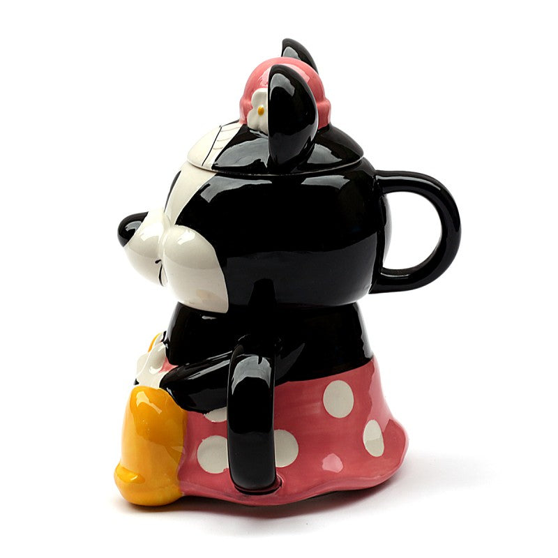 Hervidor 3D y Taza Con Tapa Minnie Mouse 720ml