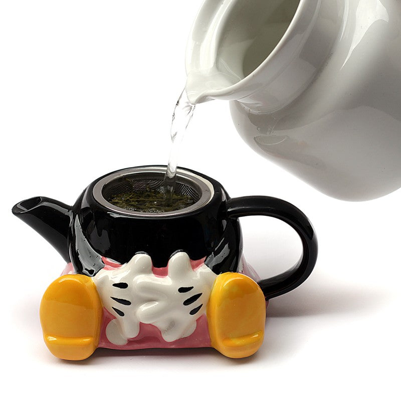 Hervidor 3D y Taza Con Tapa Minnie Mouse 720ml