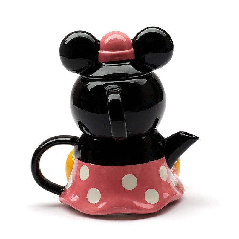 Hervidor 3D y Taza Con Tapa Minnie Mouse 720ml