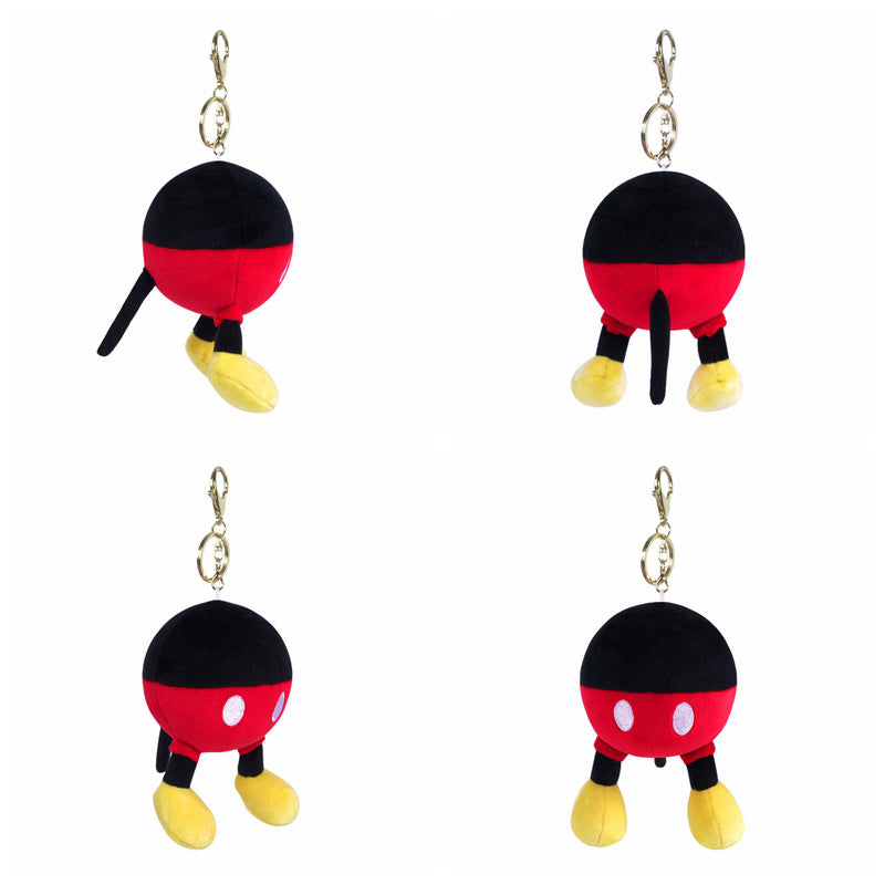 Mickey Disney Legs Plush Keychain