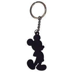 Chaveiro Mickey Silhueta Preto Disney