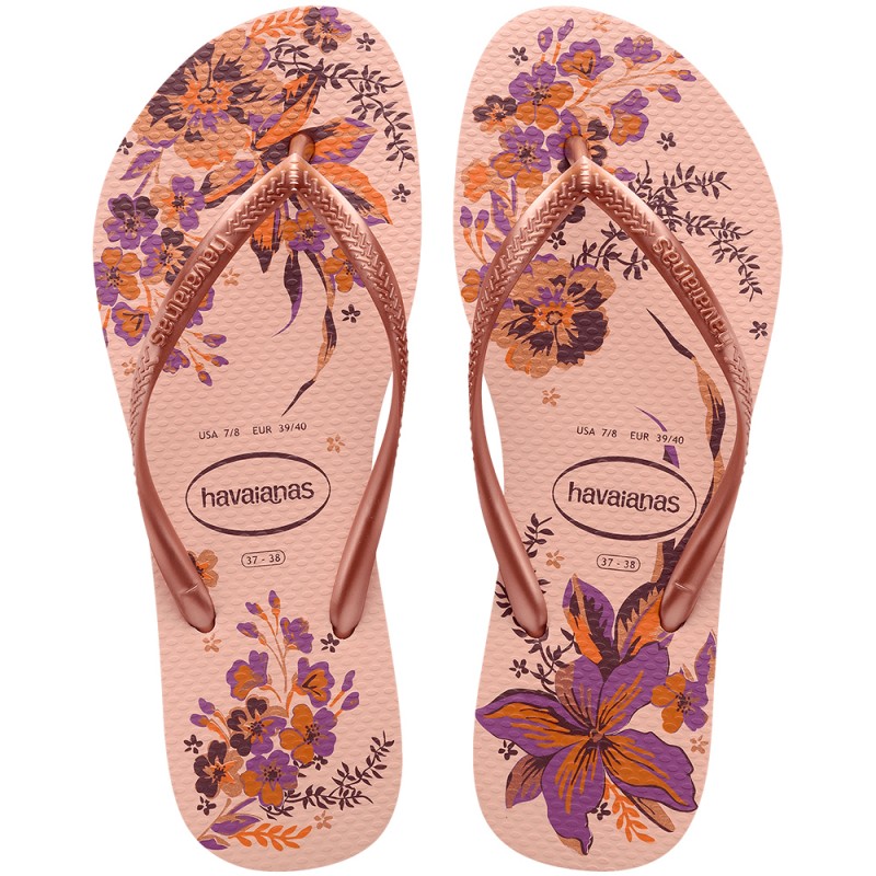 Pantuflas orgánicas finas para mujer Havaianas