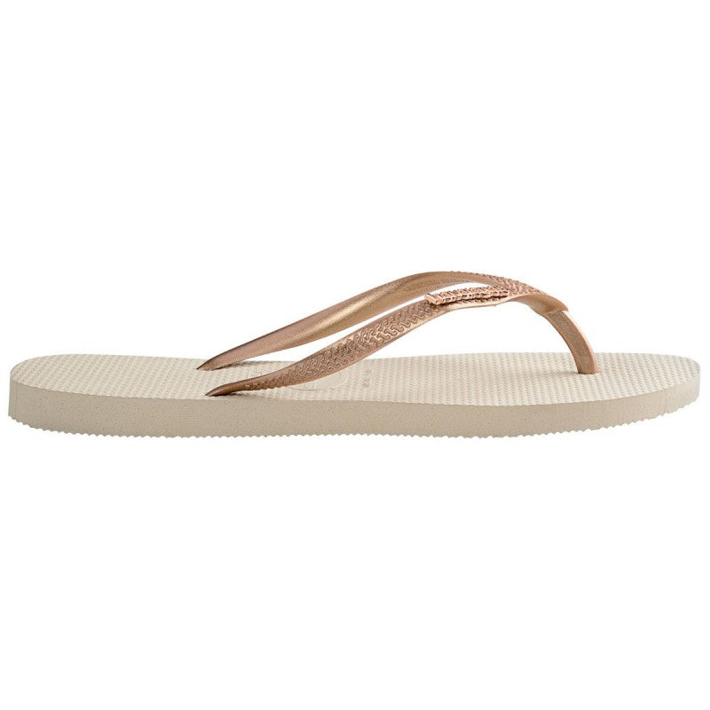 Chinelo Havaianas Feminino Slim Logo Metallic