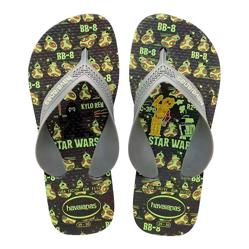 Chinelo Havaianas Infantil Max BB-8 C-3PO Star Wars