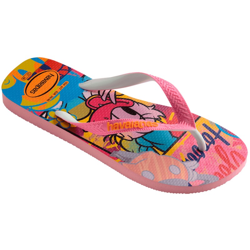 Chinelo Havaianas Stylish Minnie e Margarida Disney