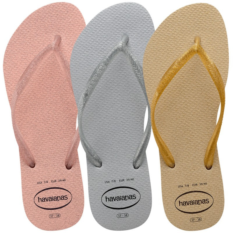 Chinelo Havaianas Feminina Slim Gloss Original