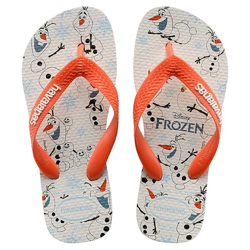 Chinelo Infantil Olaf Frozen Disney Havaianas