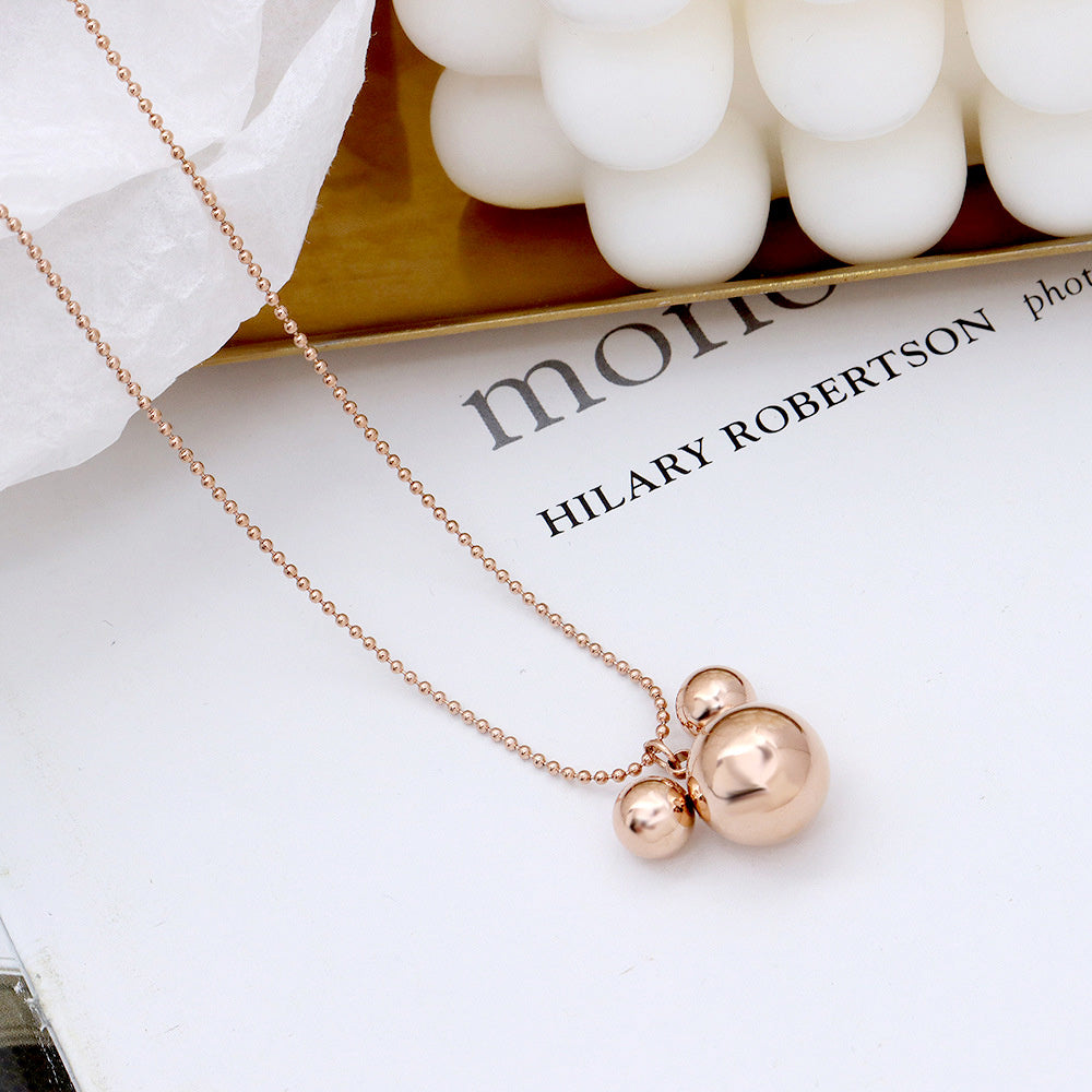 Mickey Sphere Pendant Necklace