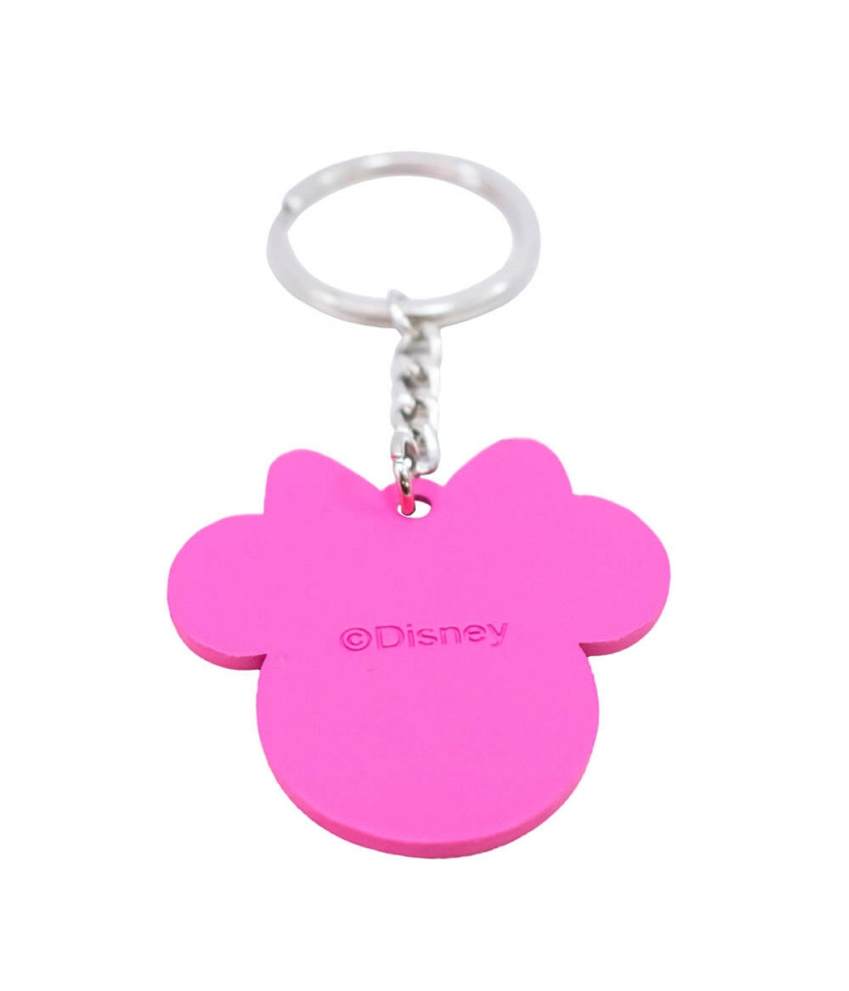 Chaveiro Rosa Silhueta Minnie Head Disney