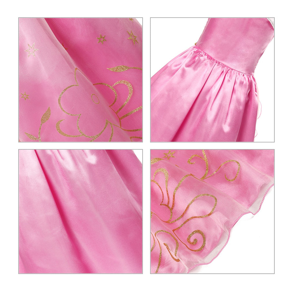 Fantasia Aurora Infantil Cosplay Standard 02