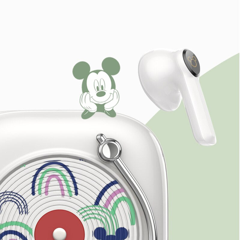Fones de Ouvido Bluetooth Mickey Minnie Retrô Disney