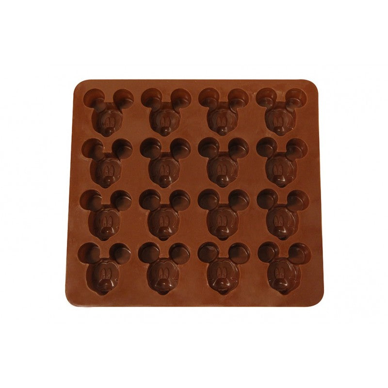 Forma de Silicone para Chocolate Mickey Disney