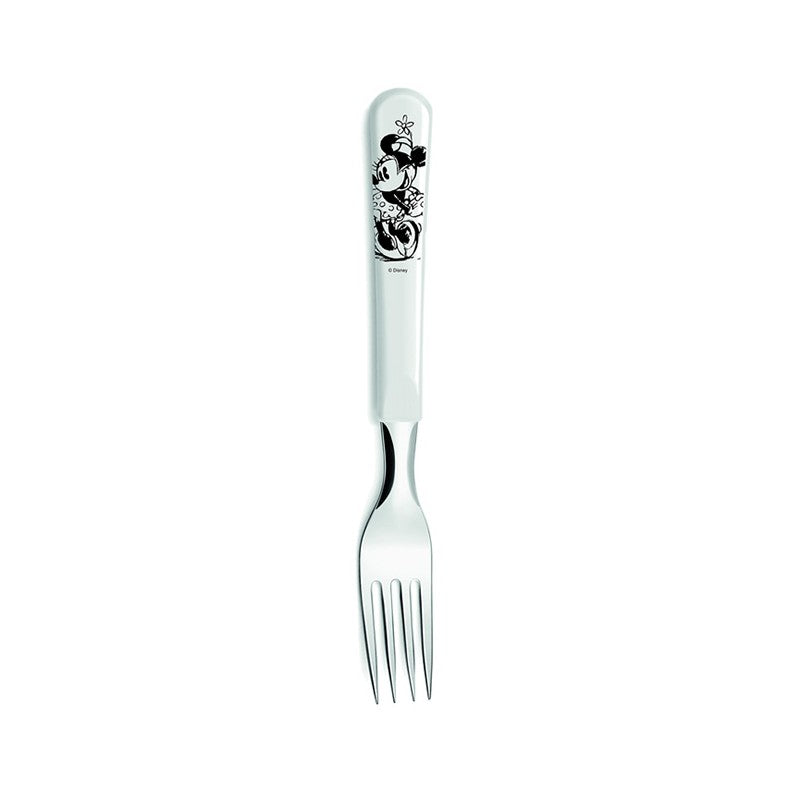 Garfo de Mesa Mickey e Minnie Disney Black and White