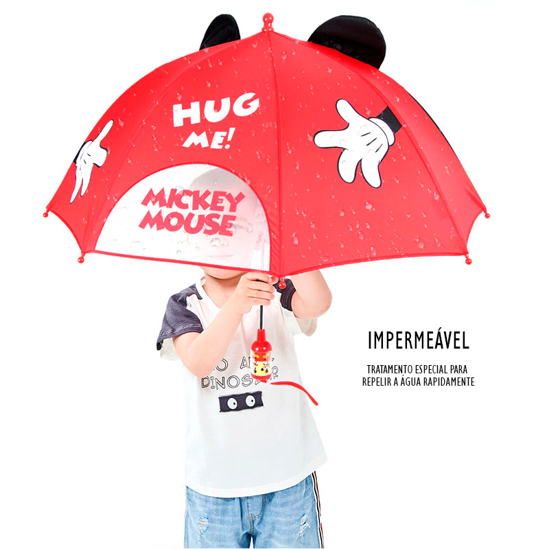 Guarda-Chuva Infantil Mickey Original Disney