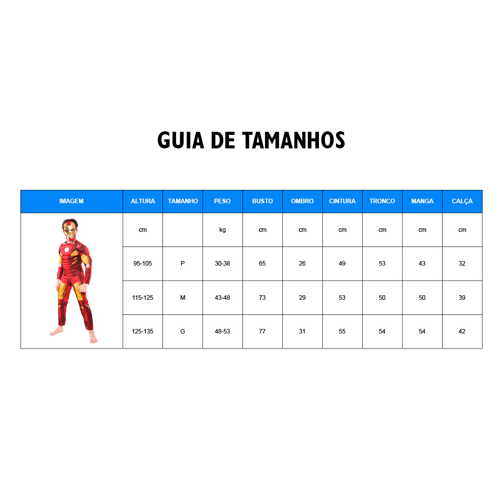 Children's Iron Man 3D Muscle Cosplay Costume