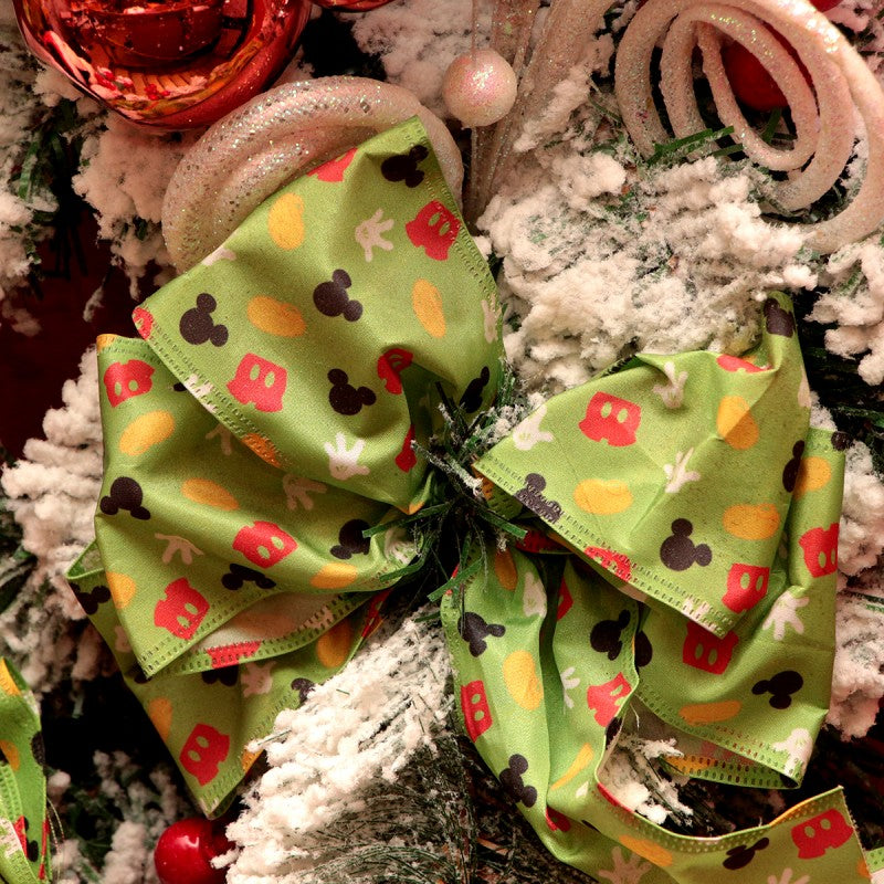 Corona de Navidad Mickey Mouse Fun 55 cm con Peluche Mickey 35 cm