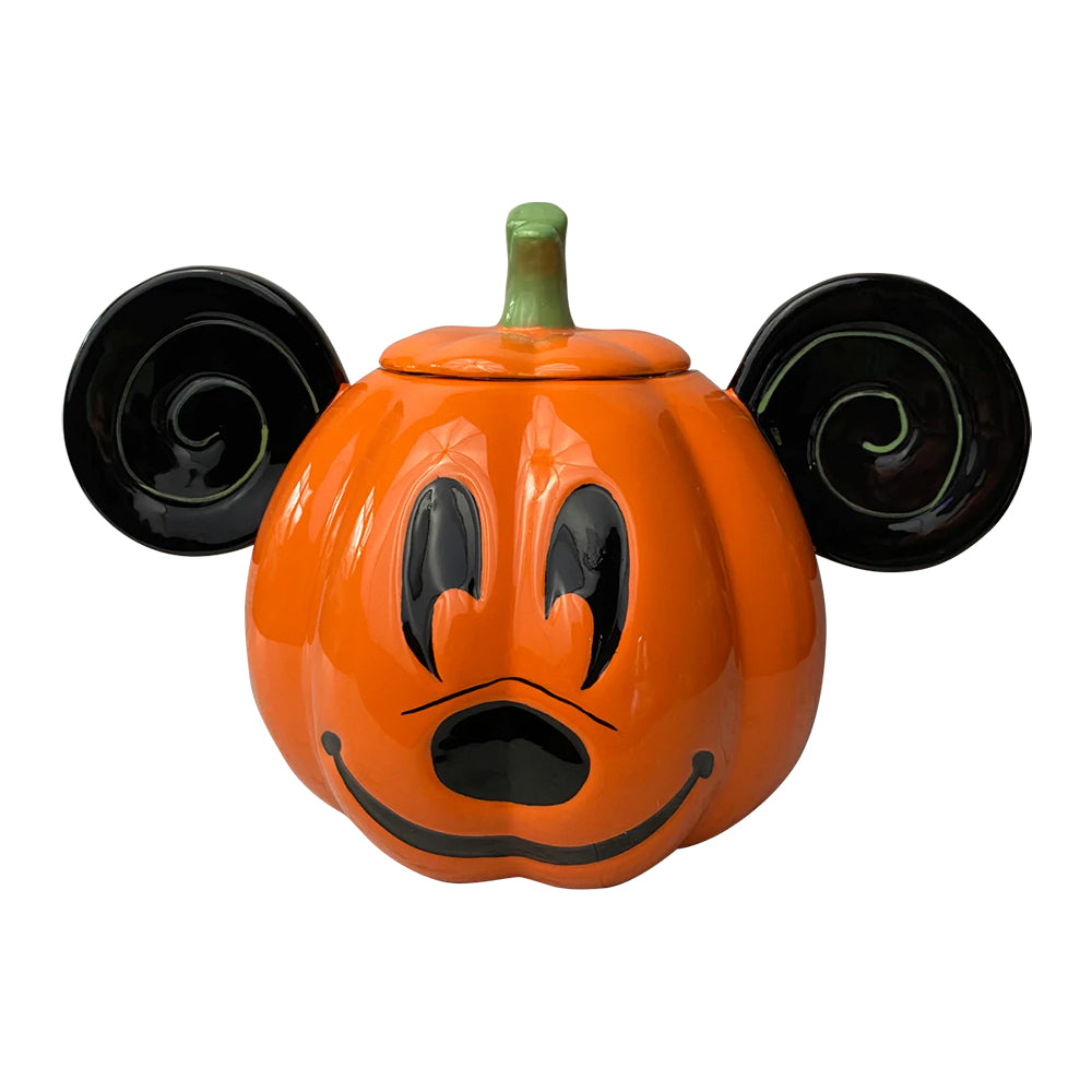 Abóbora Halloween Mickey Cerâmica Baleiro Edição Limitada Disney