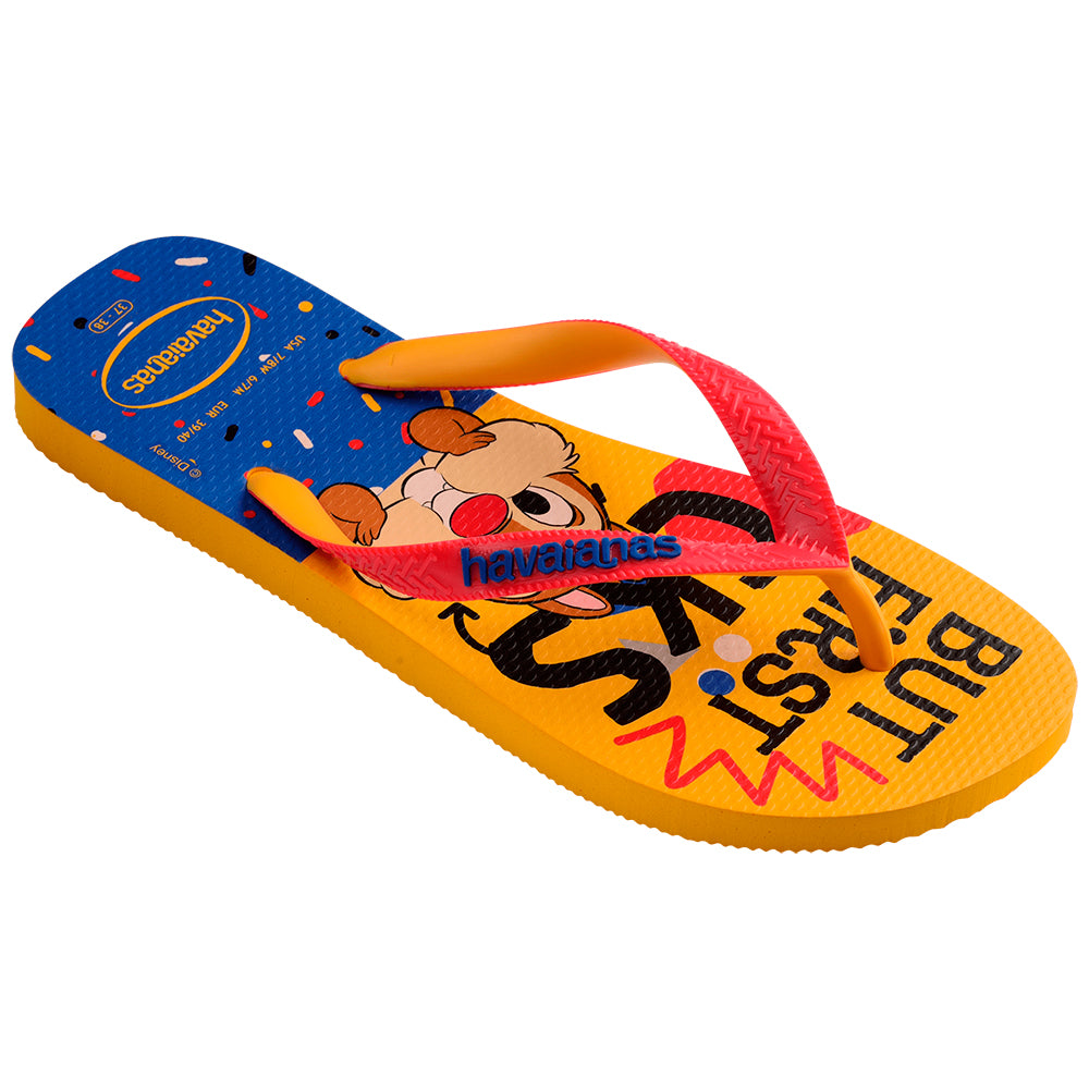 Chinelo Havaianas Stylish Tico e Teco Disney