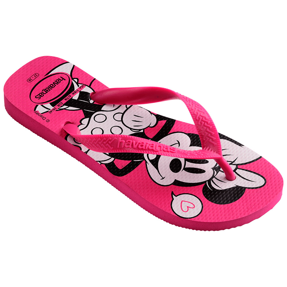 Slipper Havaianas Top Minnie Mouse Disney Pink Electric