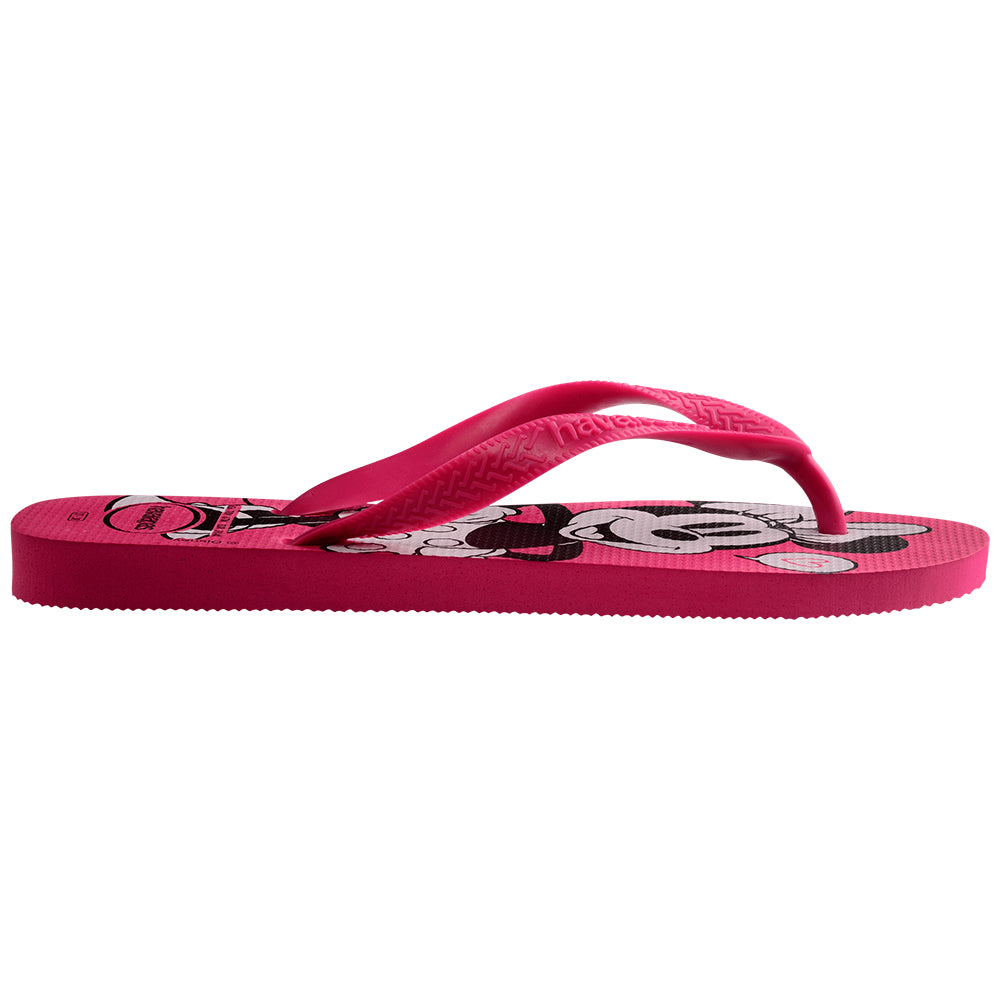 Chinelo Havaianas Top Minnie Mouse Disney Pink Eletric