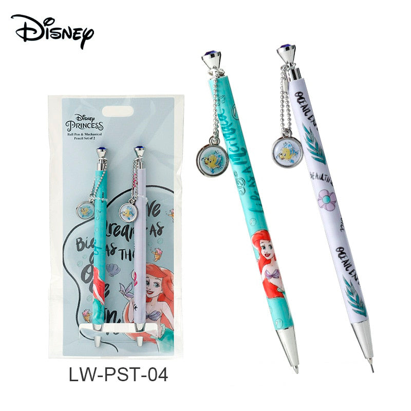 Kit Caneta Esferográfica e Lapiseira Mickey Minnie e Amigos Disney