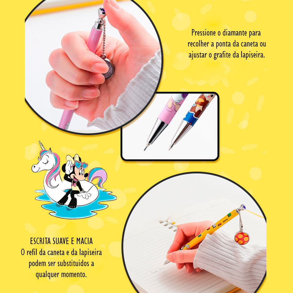 Mickey Minnie and Friends Disney Ballpoint Pen Kit