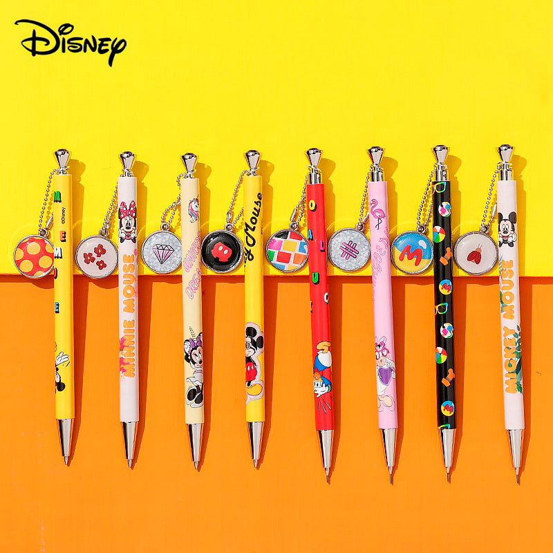 Kit Caneta Esferográfica e Lapiseira Mickey Minnie e Amigos Disney