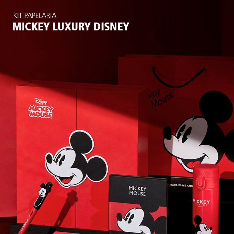 Kit Papelaria Mickey Luxury Disney