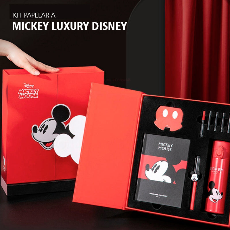 Kit Papelaria Mickey Luxury Disney