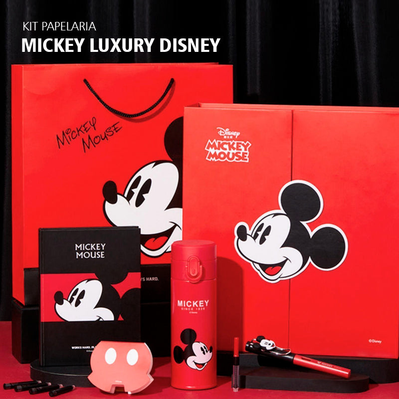 Kit Papelaria Mickey Luxury Disney