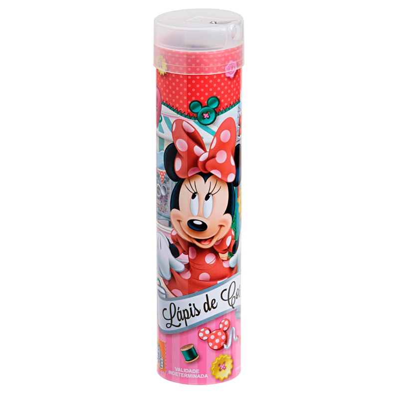 Lápiz de color Minnie Minnie Tubo 24 colores Disney