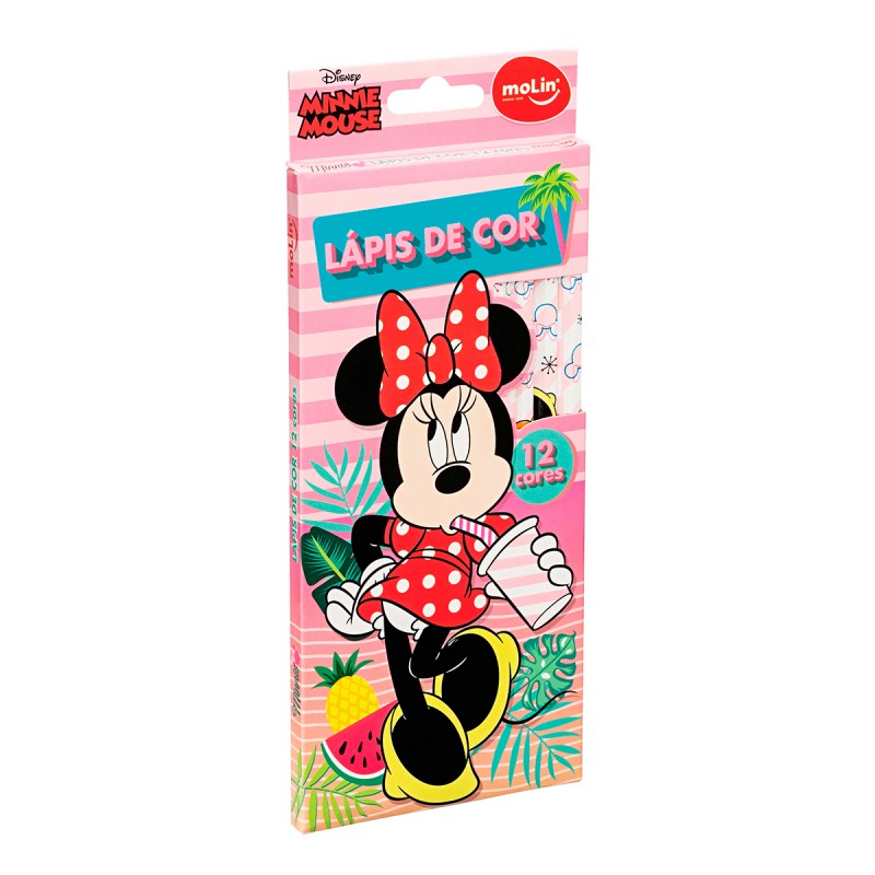 Lápiz de color Minnie Mouse 12 colores Disney